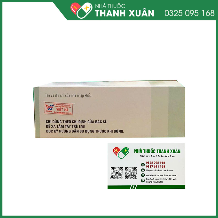 Rileptid 2mg điều trị tâm thần phân liệt, trầm cảm, lo âu hoặc rối loạn hành vi ở trẻ em và thanh niên